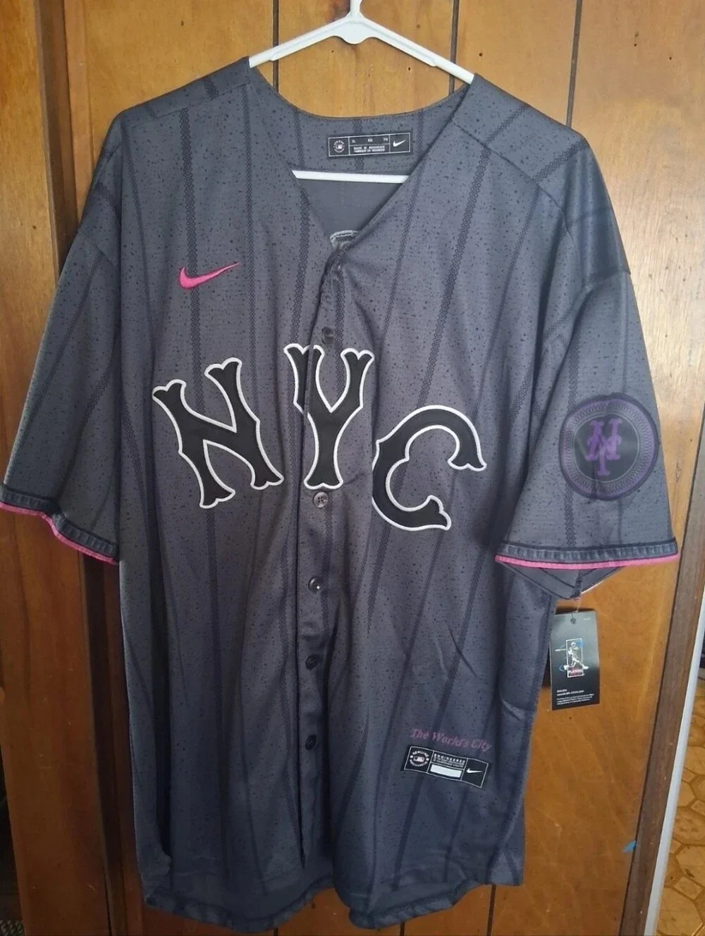 Mystery Sports Card With Francisco Lindor New York Mets Xl Jersey